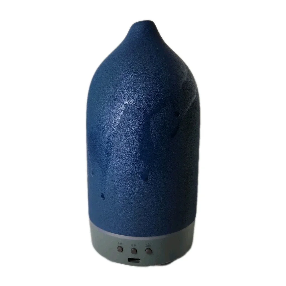 Vitruvi Stone Ceramic Ultrasonic Essential Oil Diffuser Works Great! Dusk Blue
